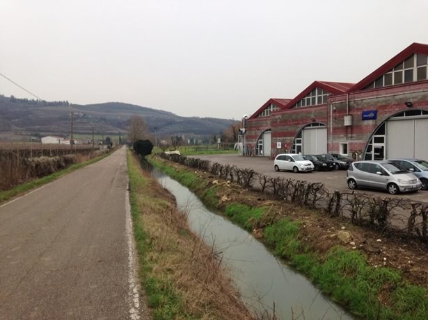 Strada dei Fossi a Montorio