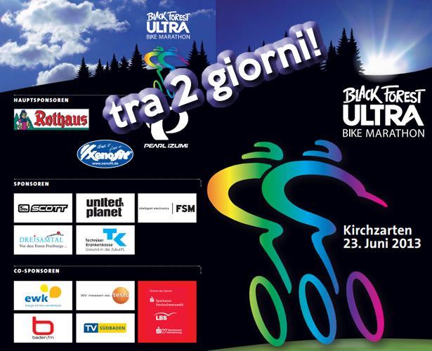 2 giorni alla Black Forest 2013