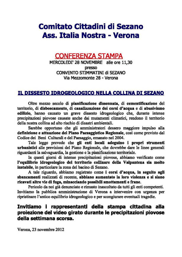 Conferenza stampa sul degrado a cui va incontro il Piccolo Stelvio