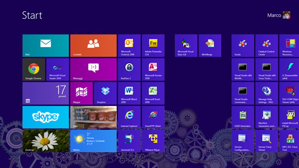 Elevazione di previlegi in Windows 8