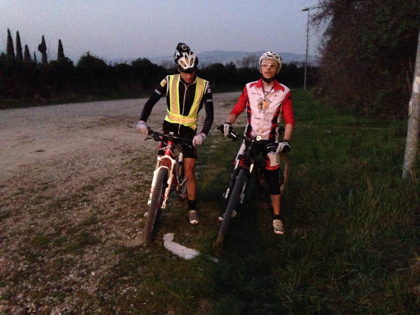 Giro serale con Francesco Gugole e Suor Germana