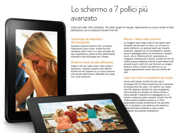 Arriva Kindle Fire HD negli scaffali di Amazon