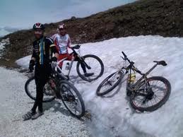 I tre irriducibili sul Monte Tomba