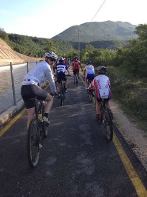 Sulla ciclabile verso Rivoli