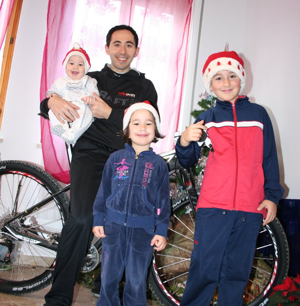 Famiglia Marcante faceva gli auguri a tutti i biker