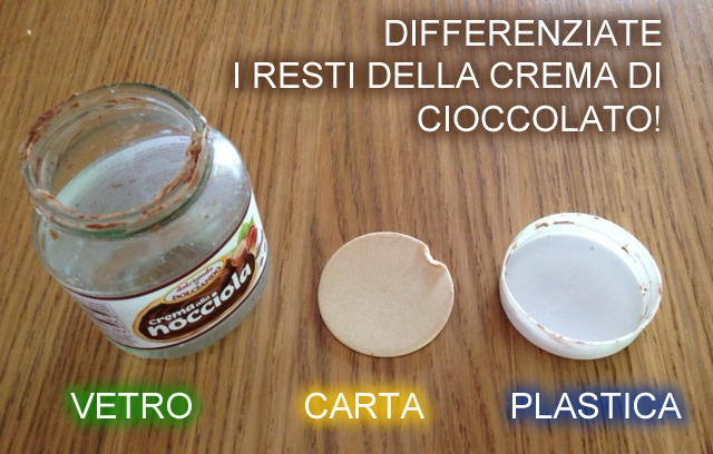 Fare bene la differenziazione della Nutella