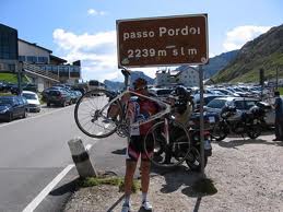 Radu sul Passo Pordoi