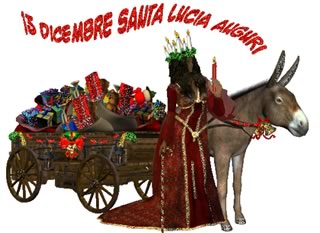 Santa Lucia consegna i doni